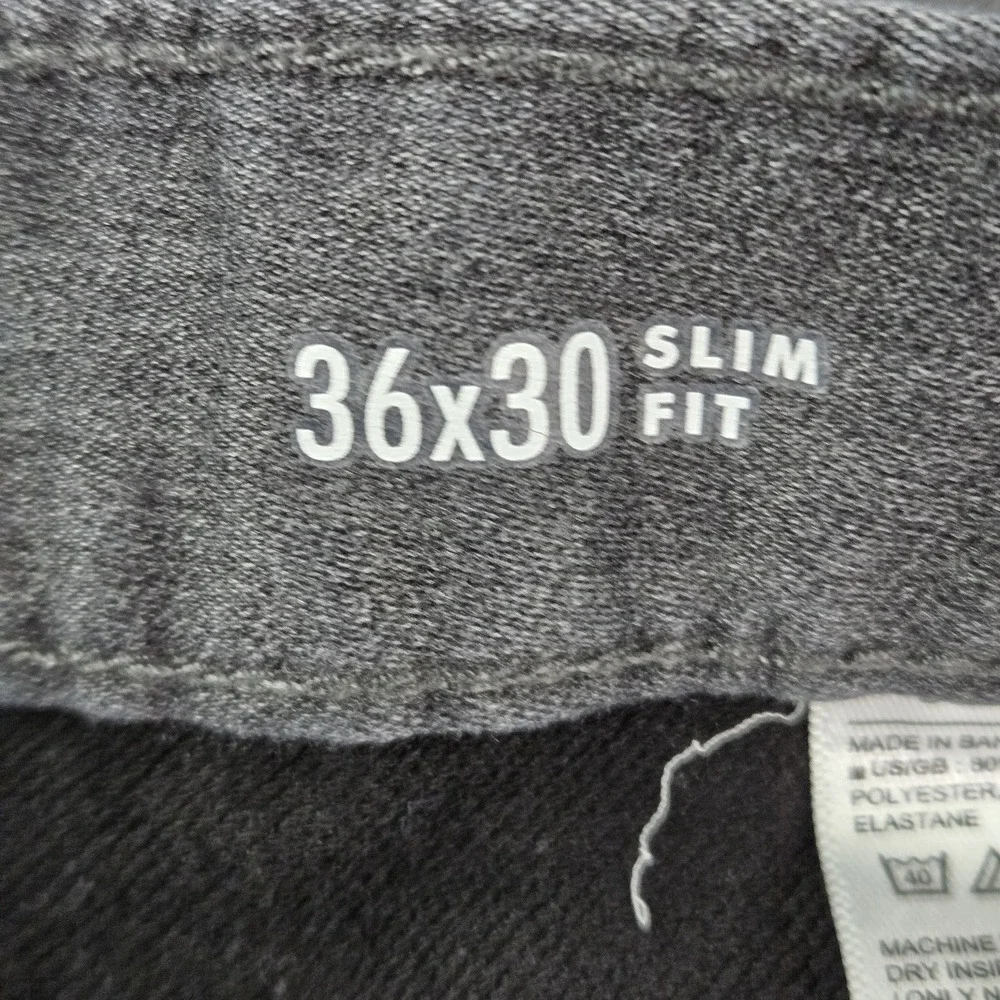 Banana Republic‎ Men Jeans 36X30 Gray Denim Travel Jean Slim 28